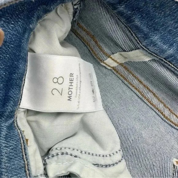 MOTHER The insider crop step fray thrilling shots size 28 B301 - Picture 6 of 9